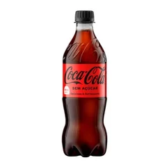 Refrigerante Coca-Cola Zero Açucar Garrafa 600ml