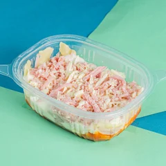 Lasanha de presunto e queijo