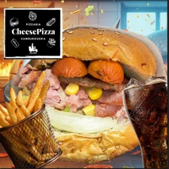 Combo Tudo Burguer ( Com Batata Frita e Coca-Cola 310ml )