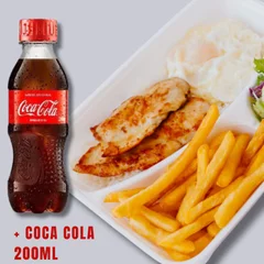 1 Alaminuta de frango com Coca-Cola 200ml
