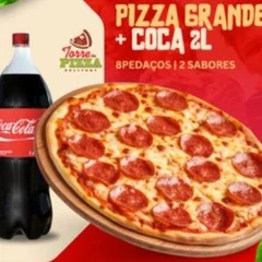 Pizza Grande + Coca Cola 2 Litros