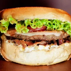 X - Bacon com cebola caramelizada