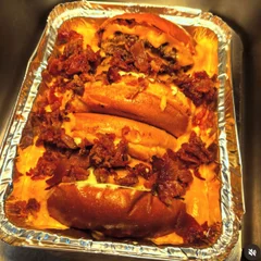 Rocky’s Monster + Psicina de cheddar c/ bacon