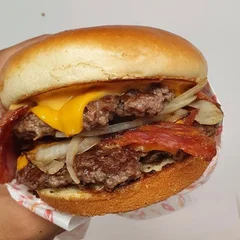 Duplo cheddar bacon acebolado