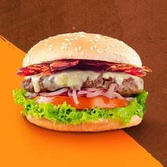 Hamburguer Baconese Jr. - Burger