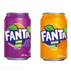 Fanta Uva ou Laranja 350ml