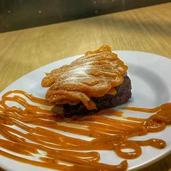 Brownie com Doce de Leite 