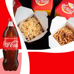 Combo - 4 Massas+ Coca-Cola 2 Litros