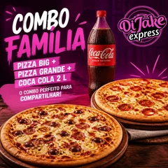 Combo Familia ( Big + Grande + Coca 2l )