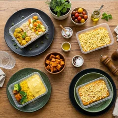 (300g) Combo 5 Marmitas Fit Congeladas. (19,99 cada)