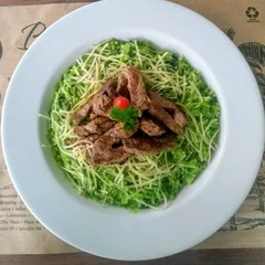 Risoto de Brócolis c/ Carne Baby Beef em Tiras | Almoço e Jantar