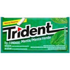 Trident Menta Embalagem 8,5g
