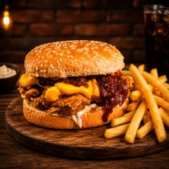 OverChicken Cheddar Melt