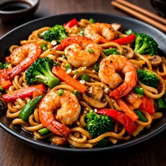 Yakisoba de Camarão