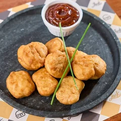 Porção de Nuggets 10un (acompanha molho caipira)