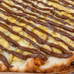 Banana com Nutella - Pequena (4 fatias)