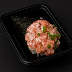 Temaki Salmão Philadelphia sem arroz