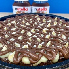 Torta Brownie | Branquinho, Ninho de Nutella