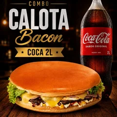 Calota Bacon + Coca-Cola 2L