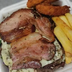 PICANHA C\ QUEIJO E BACON P\1 PESSOA