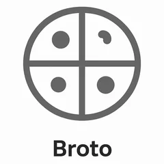 Pizzas Brotos (4 Pedaços)