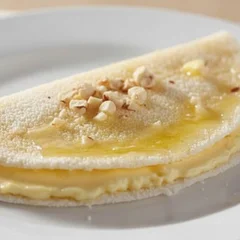 Tapioca Com Castanha e Manteiga