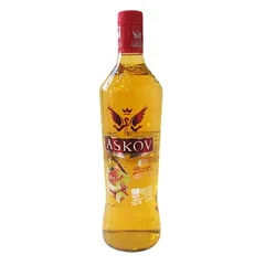 Vodka Askov Pêssego Garrafa 900ml