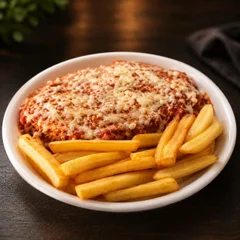 Marmita M - Parmegiana De Frango c/ Fritas