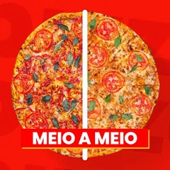 Pizza Meio a Meio (8 fatias)