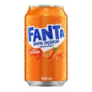 Fanta Laranja S/ Açúcar 350ml