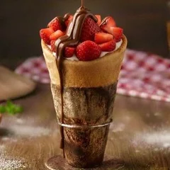 Morango com Nutella 