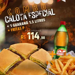 Calota Especial + Fritas P + Guaraná 1.5L