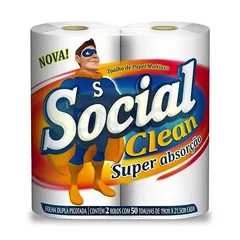 Papel toalha Social