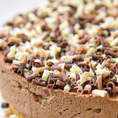 Torta de Chocolate Belga - Média