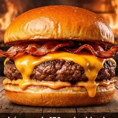 BACON BURGER 130