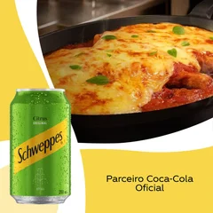 Parmegiana de Frango (P)+ Schweppes Citrus 350ml