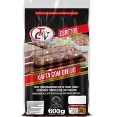 Espetos de Kafta com Queijo 600gr