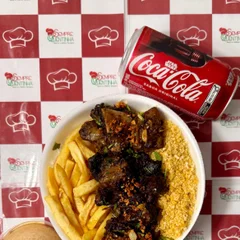 Quentinha Normal  + Coca Cola Lata 350ml