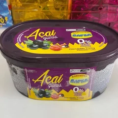 Sorvete Bapka Açai 1l Sabor Com Polpa De Morango