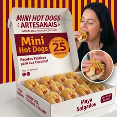 25 Mini Hot Dog