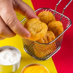 Tiras de frango  (10 unidades)