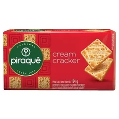  Cream Cracker Piraquê 184G