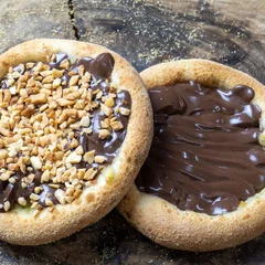Esfiha Doce de Chocolate Crocante