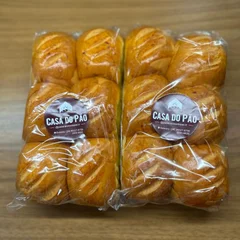 Pão de Cenoura embalagem com 6un