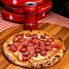 Pizza Calabresa + Coca Zero