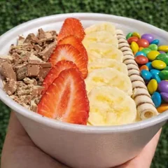 Pote 500ml: Açaí + 5 complementos grátis