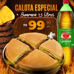 Combo Calota Especial + Guaraná 1,5L
