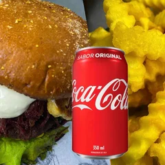 COMBO (Hambúrguer+ batata M + coca lata 350ml)