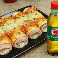 Panqueca de Presunto e Queijo + Guaraná Mini