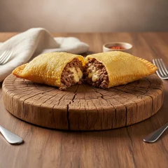 Pastel de Carne com Queijo